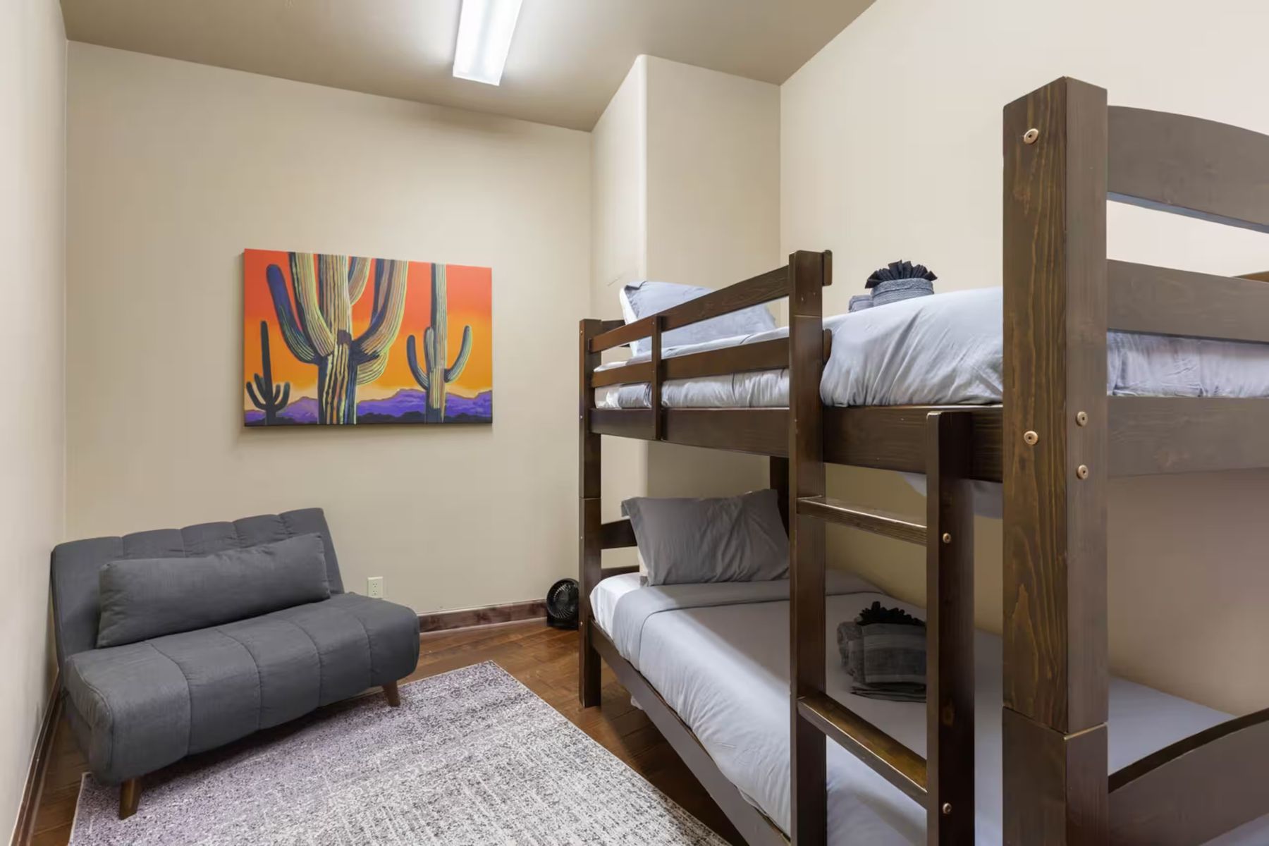Shared bunk room